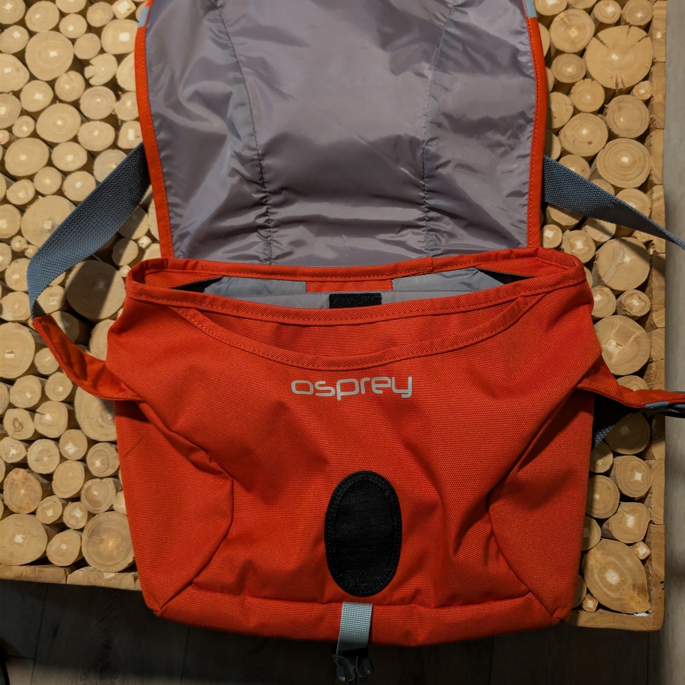 Red Messenger Bag - Picture 2 of 6